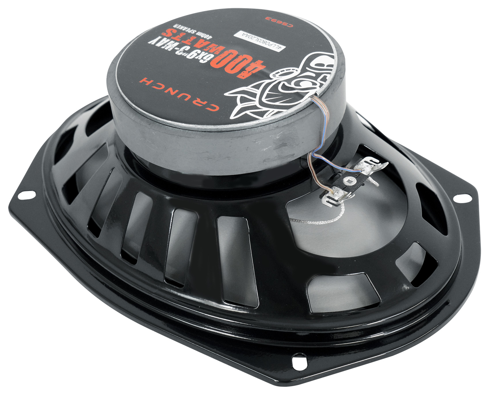 Pair Crunch CS693 6x9" Car Audio 3-Way Speakers 400 Watts Max