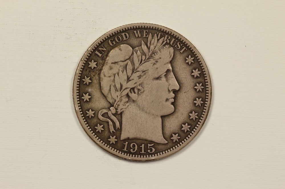 1915-D Barber Half Dollar