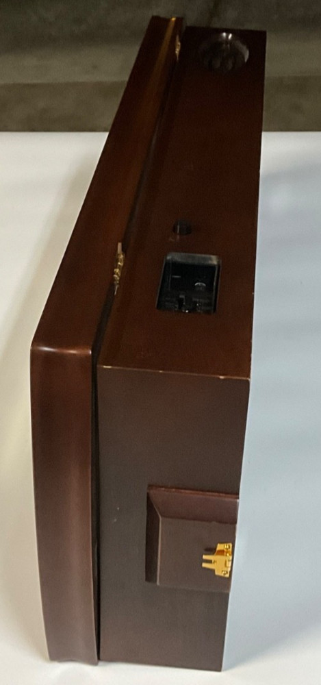 SEIKO EMBLEM WALL CLOCK, AHS001BH, DAMAGED, READ!