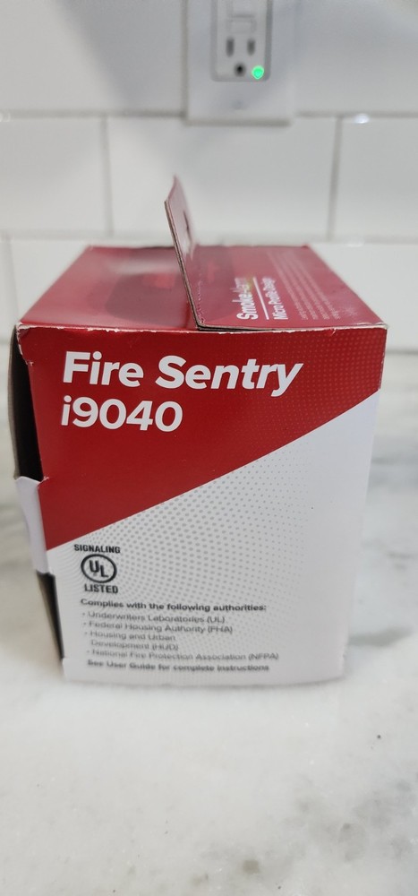 Kidde Fire Smoke Alarm Detector Micro Profile i9040 Ionization 21026056 2-Pack