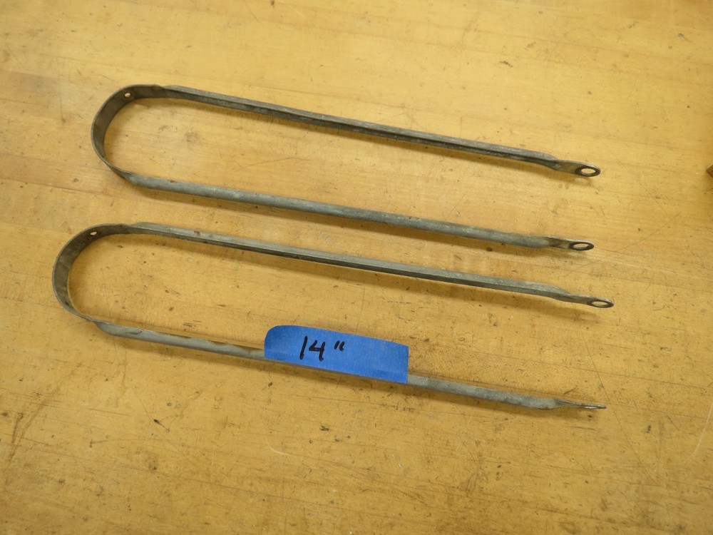 Bicycle Fender Brackets 14" Qty 2 one pair
