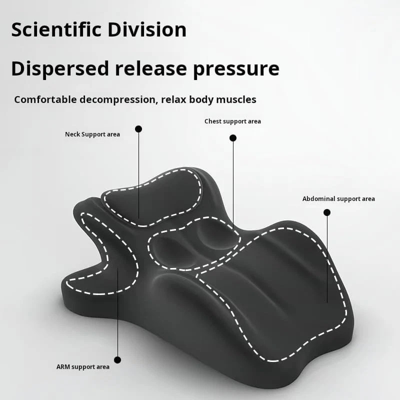 Sweet Spot Pillow Chiro Monk Pillows for Couples Ergonomic Memory Foam 27° Angle