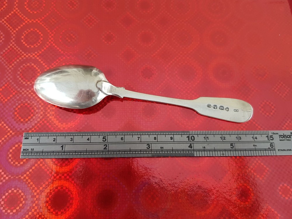 Beautiful George 111 silver spoon. L50b