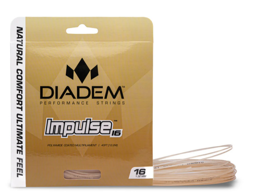 2 Sets Diadem Impulse Set - All Sizes - Tennis String - New