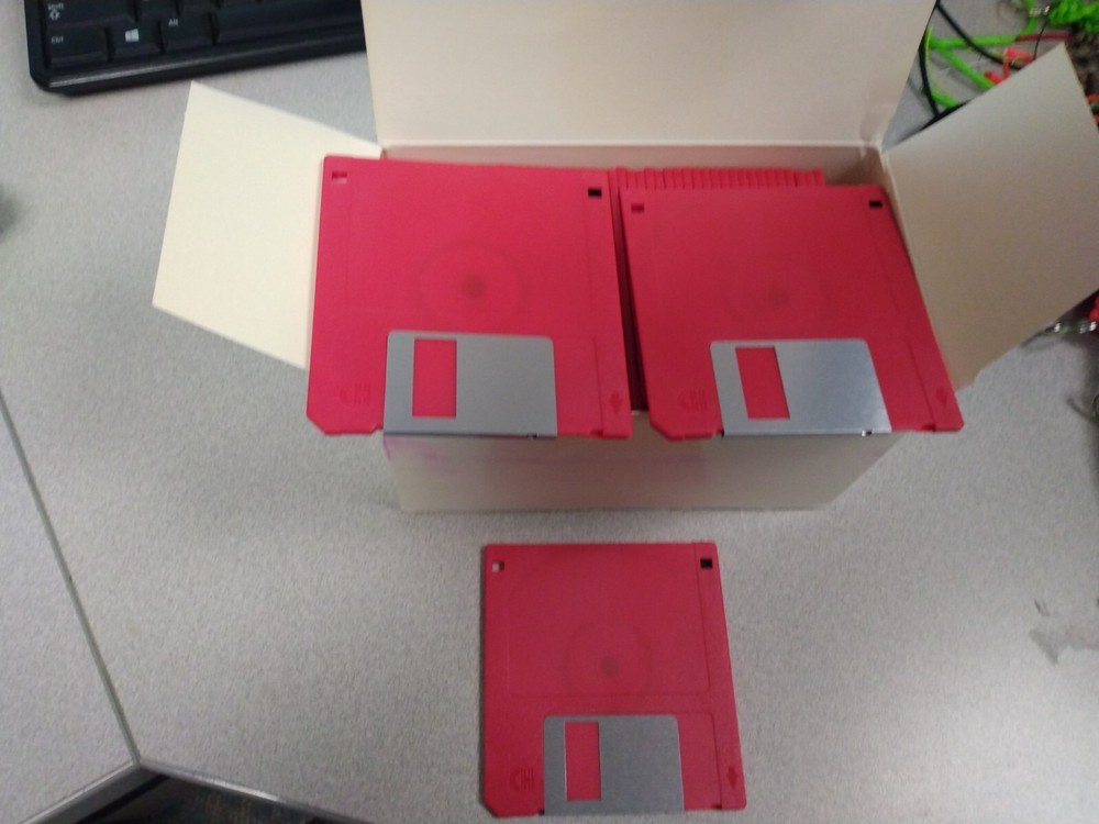 Floppy Disks   3.5 Inch  IBM Format 10 pack