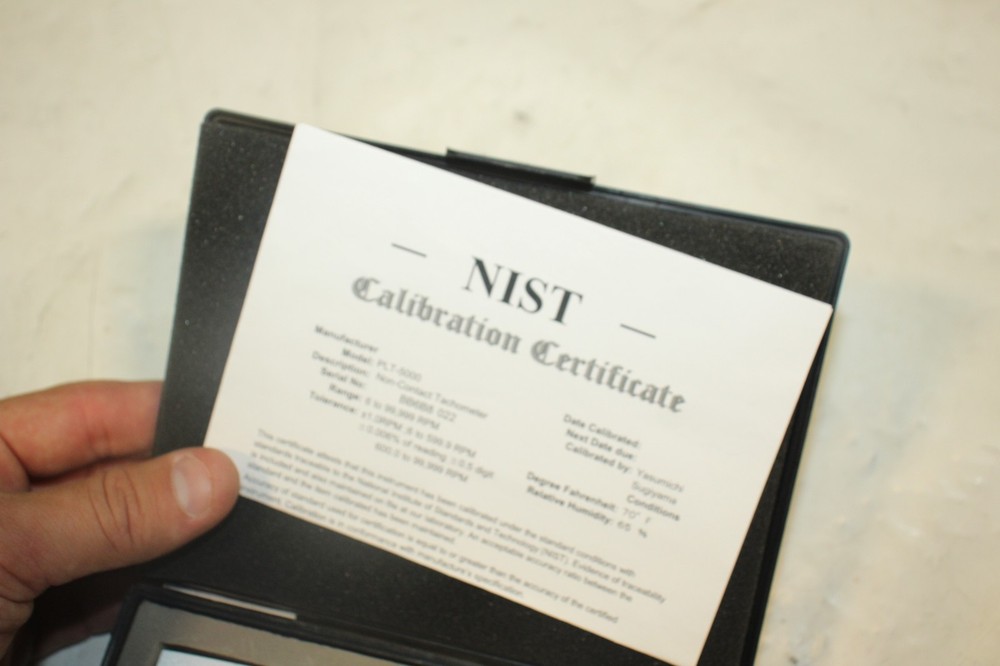 Check Line Laser Tachometer PLT-5000