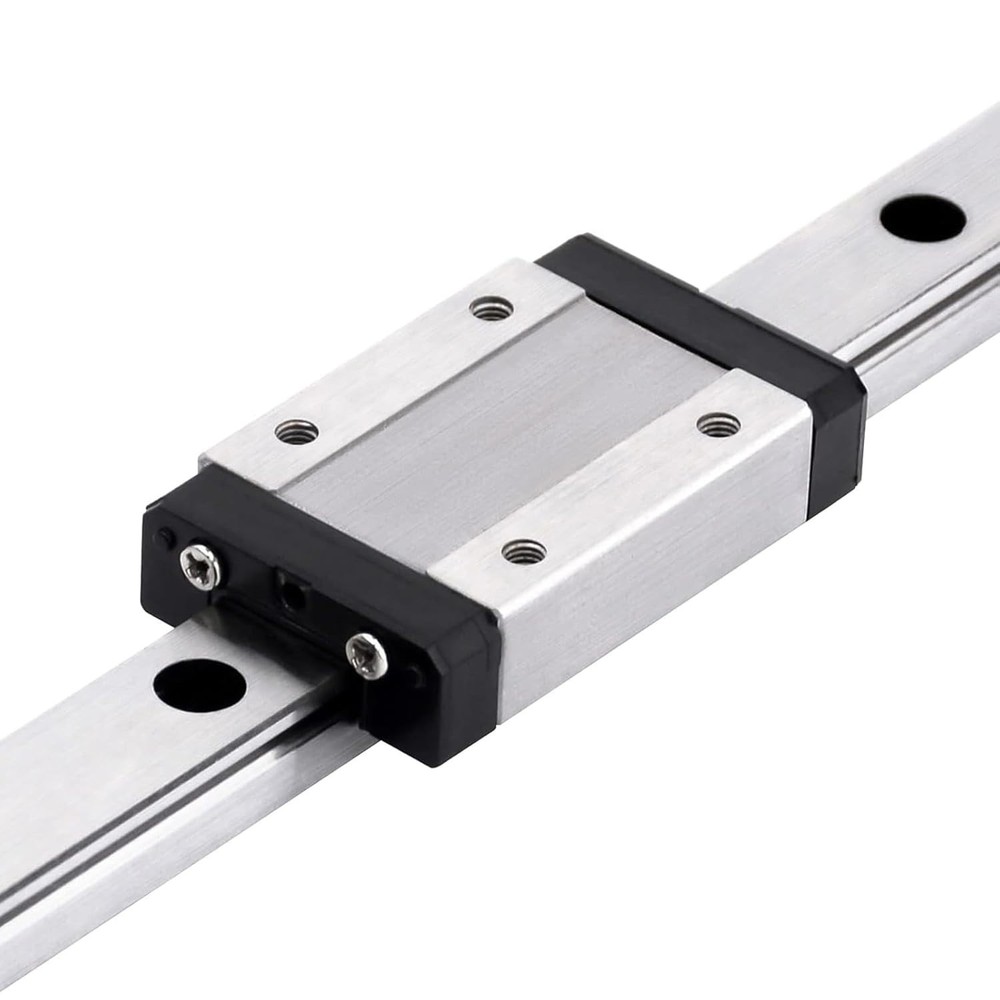 High-Performance 300mm Linear Rail with Durable Stainless Steel Block & Support