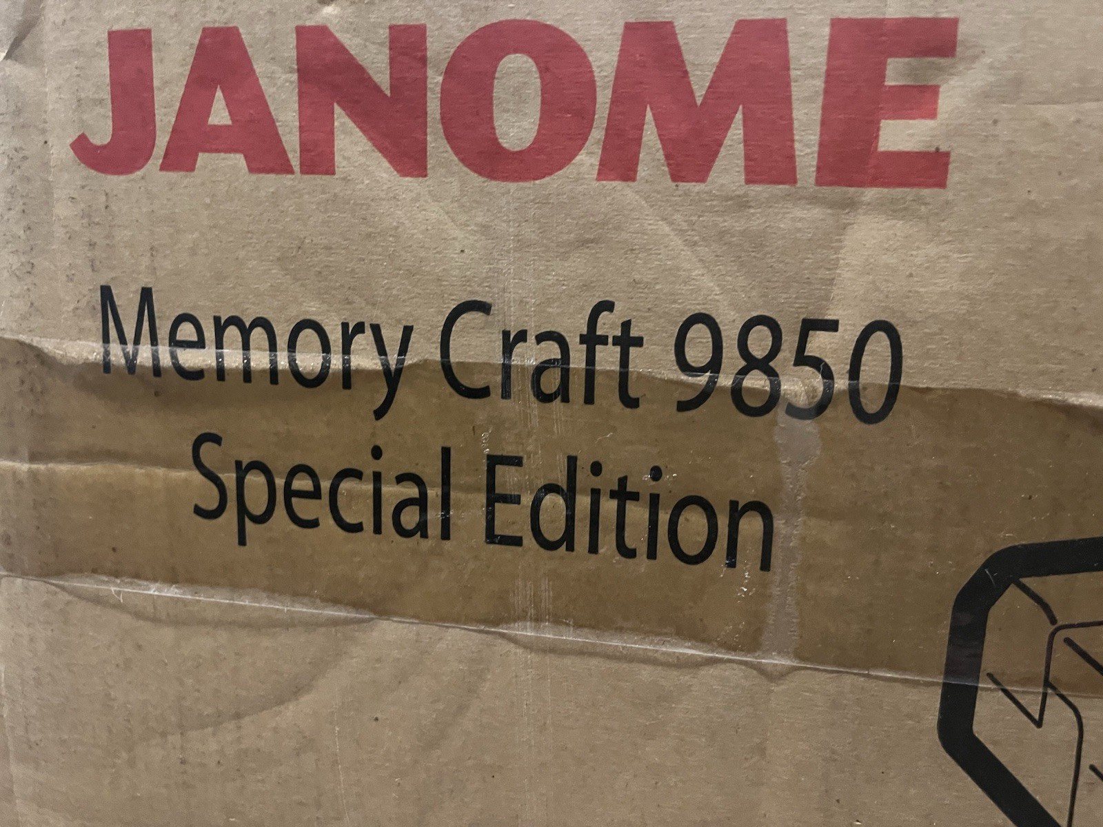 Janome MC9850 Sewing and Embroidery Machine