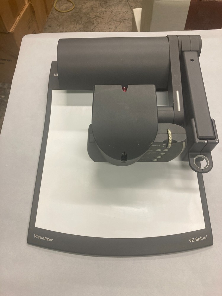 Wolfvision VZ-8Plus Document Folding Visualizer Overhead Projector w/ Adapter