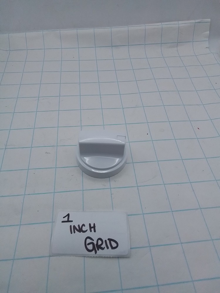 WB03X24952 GE White Range Knob (1)