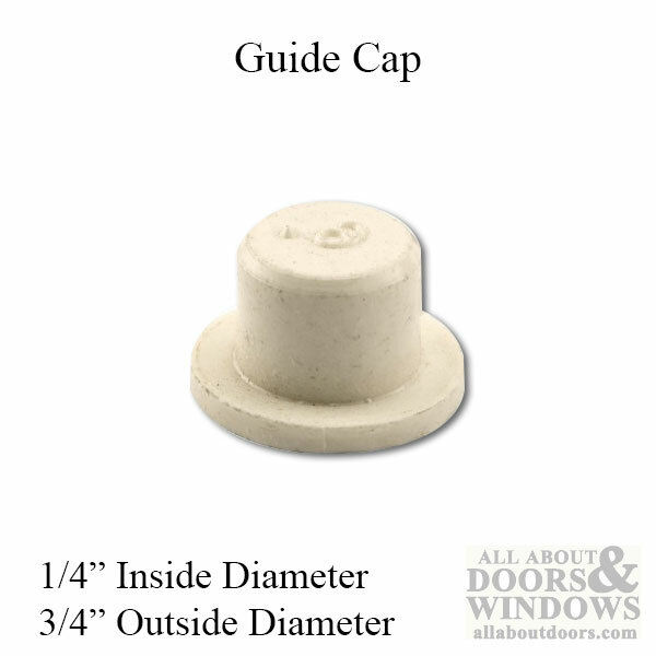 Pin Cap / Guide, 1/4 I.D., Nylon Replacement - Sold Each
