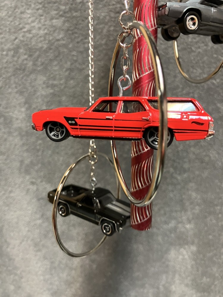 Chevy Car Gas Pump Wind Chime