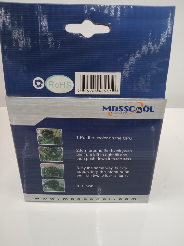MASSCOOL 8W553B1M3 CPU FAN COOLER