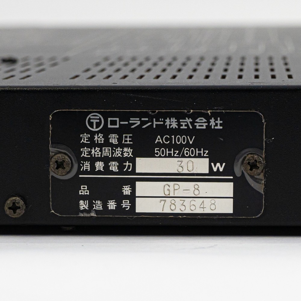 Roland GP-8 Guitar Effects Processor Analog Digital Hybrid Multi-Effect Rack