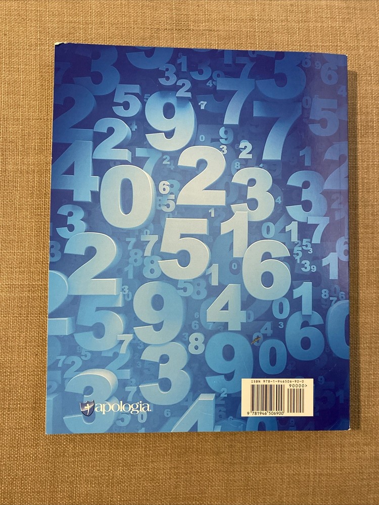 Exploring Creation with Mathematics Teacher Guide & Answer Key Book 4 Apologia