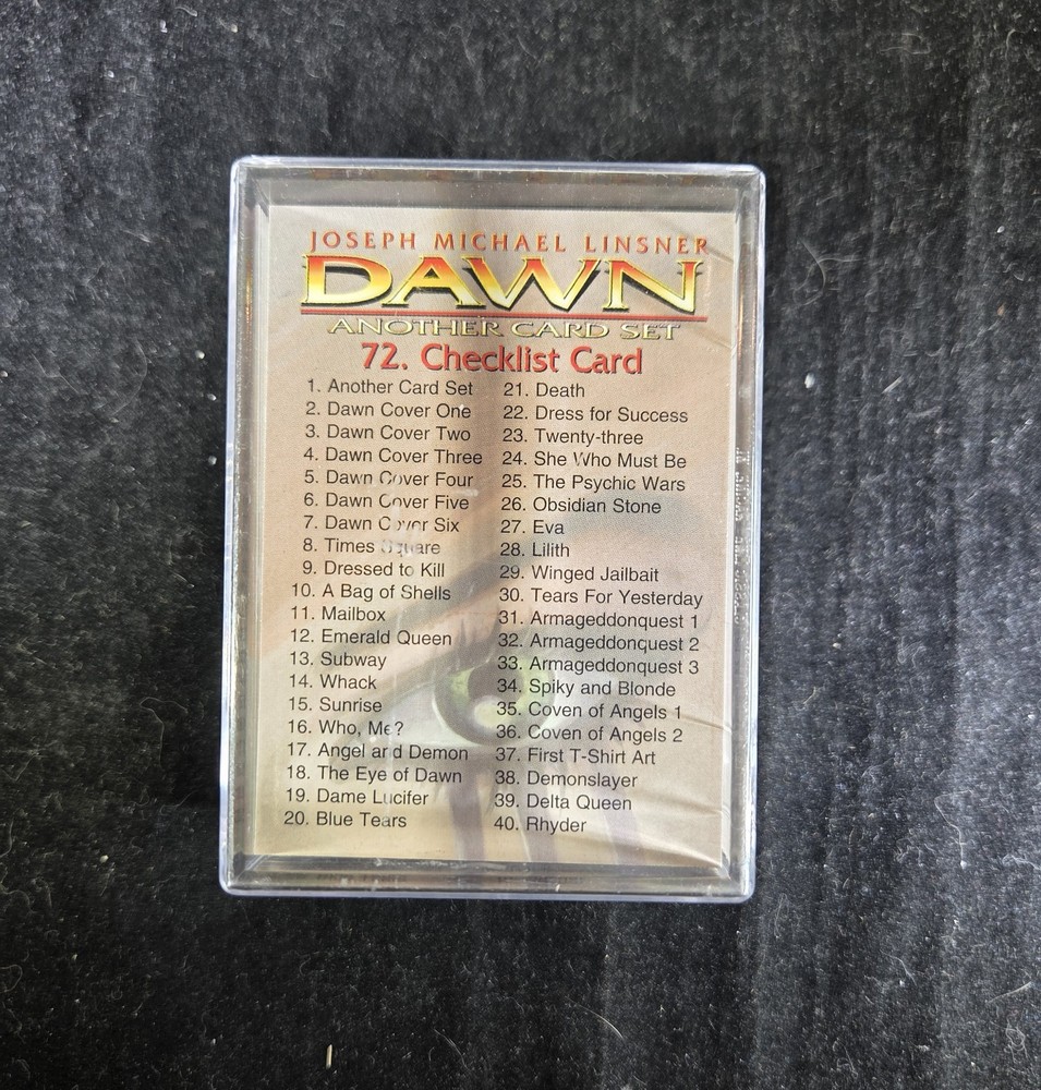 1998 Sirius Dawn - Another Card Set - Complete 72 Card Set + Pack Wrapper