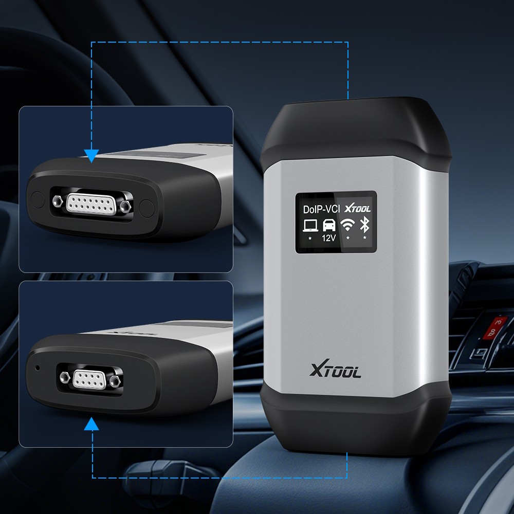 XTOOL XVCI MAX J2534 Programming OBD2 Scanner Auto Diagnostic ECU Coding Tool