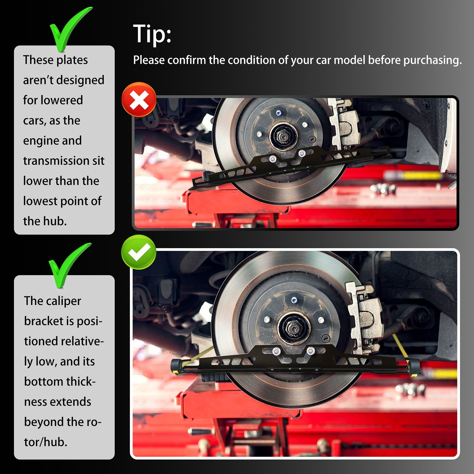 2Pcs Heavy Duty Wheel Alignment Tool Kit Toe Alignment Tool w/Tape Measures
