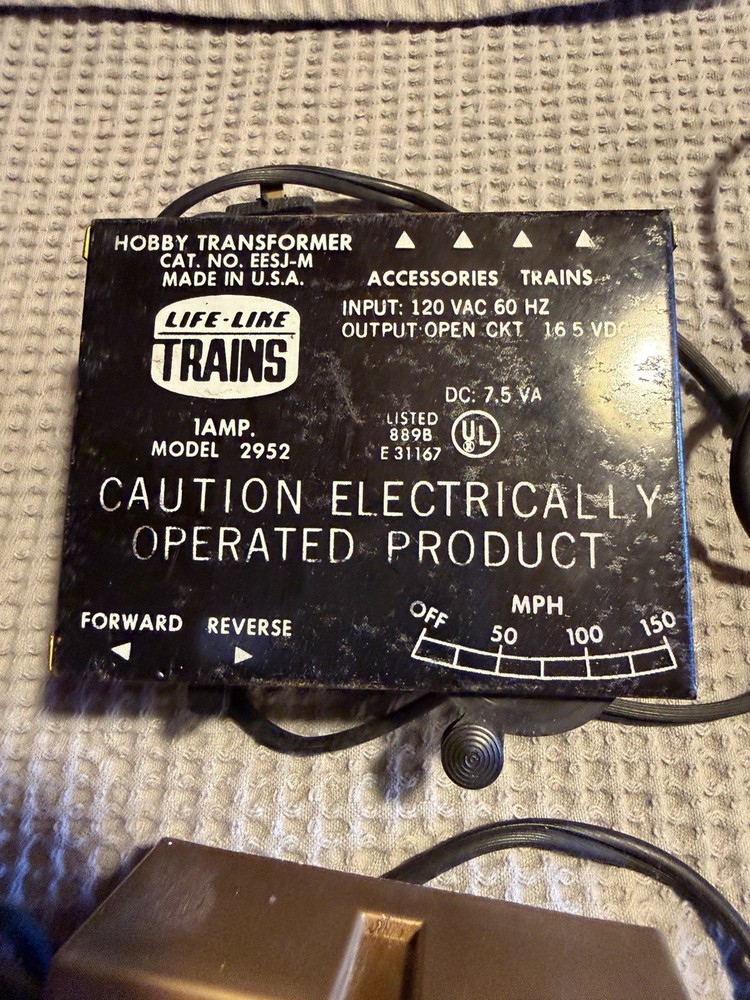 (4) Vintage Model Train Transformers Tyco Life-Like TrainPack