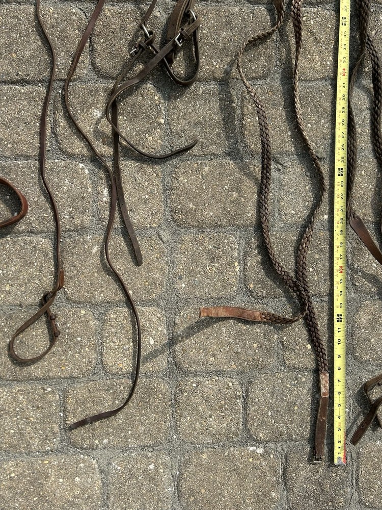 Assorted Various Horse Saddlery Straps And Bit