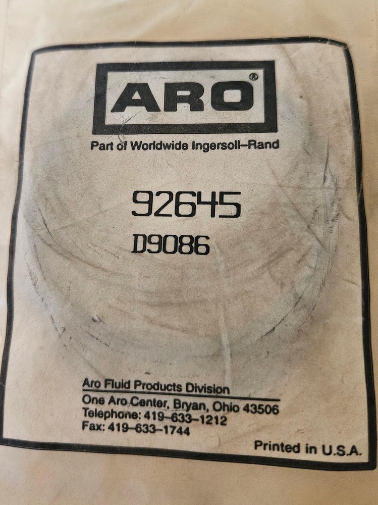 ARO 92645 Packing, Poly, Black