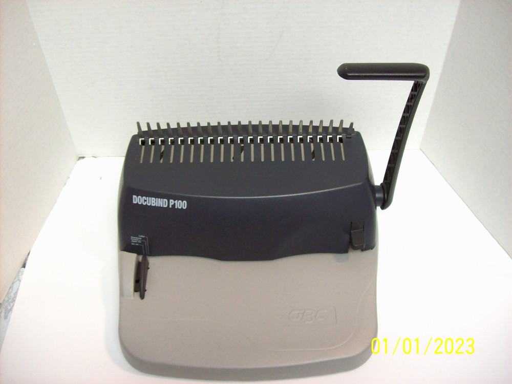 GBC Docubind P100 Binding System including 185 Binding Combs