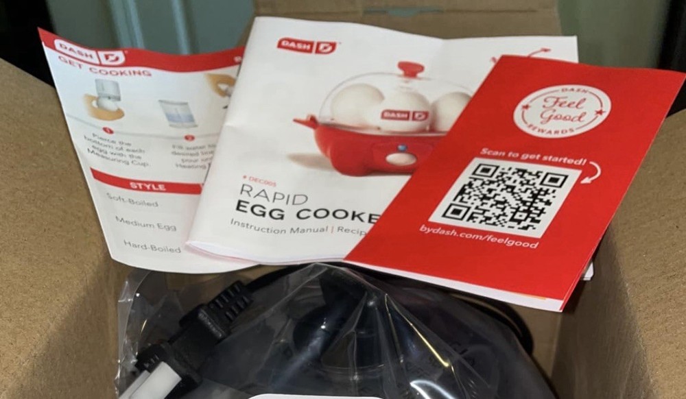 DASH Rapid Egg Cooker: Electric Egg Cooker with Auto Shut Off Feature