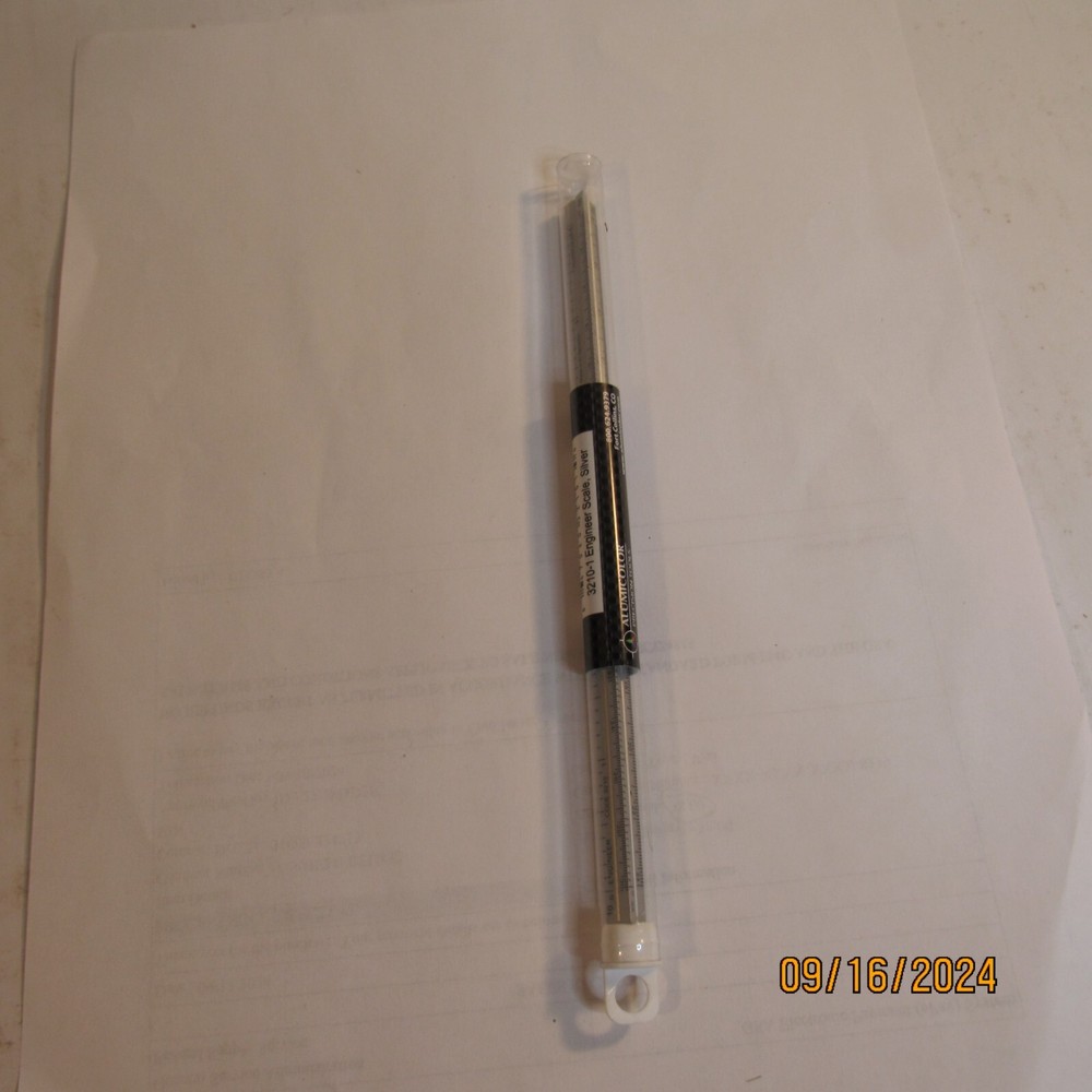 3210-1 3000 Series Engineer Pocket Scale, Silver
