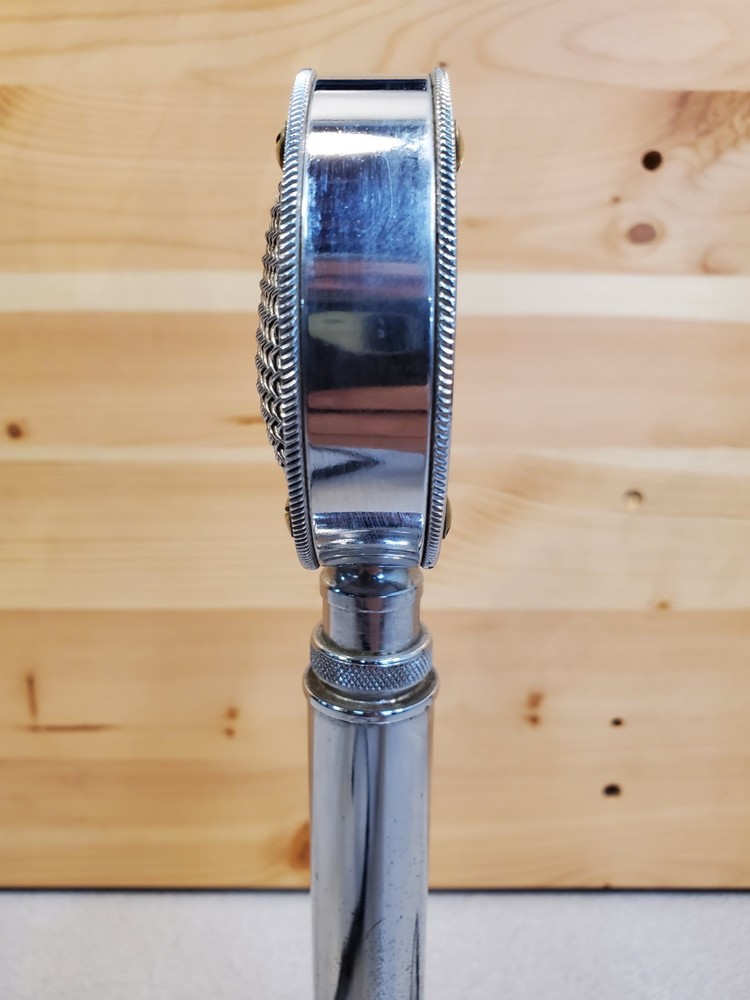 Vintage Astatic Silver Eagle Lollipop Microphone Mic, CB Ham Desktop, Untested