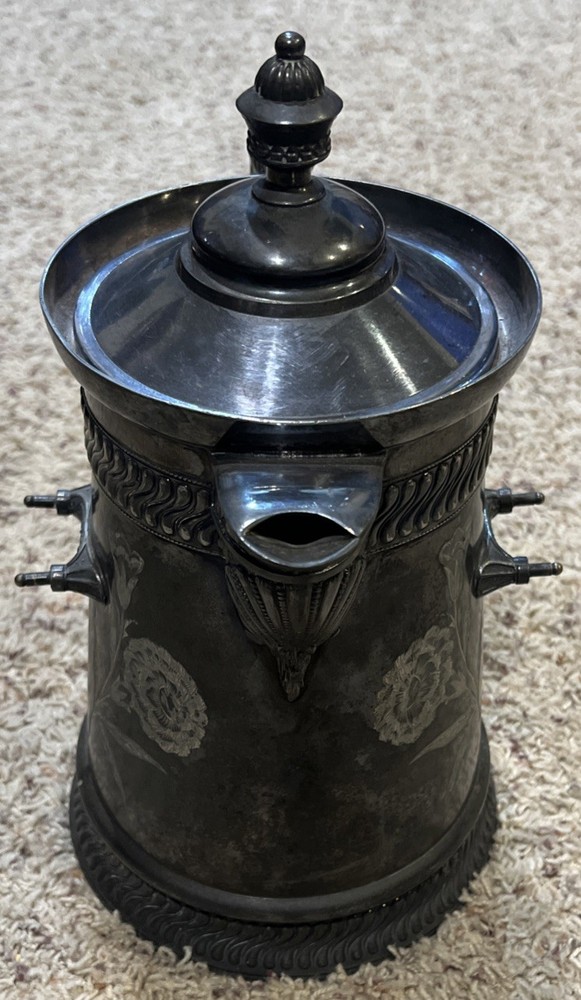 Antique Wilcox Silver Plate Water Pitcher