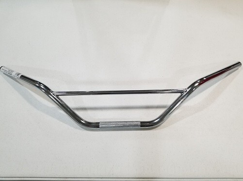 7/8" Vintage MX Chrome Handlebar Honda CR, Kawasaki KX, Suzuki RM/TM, Yamaha DT