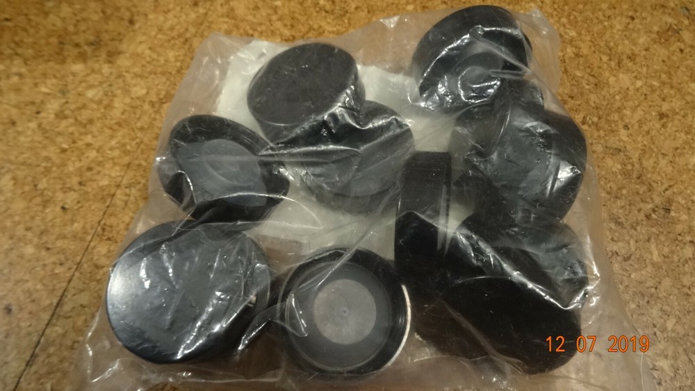KIMBLE 75205G-38400 Phenolic Cap,12 QTY
