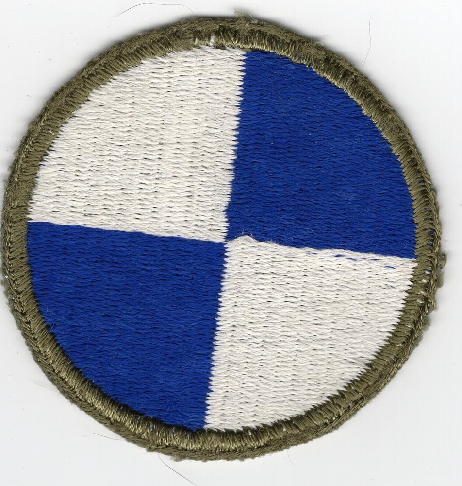 IV Corps 4th Corps patch real WWII make US Army