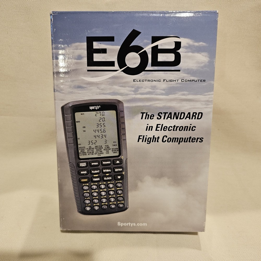 Sporty's E65 Electronic Flight Computer  Batteries Not Included