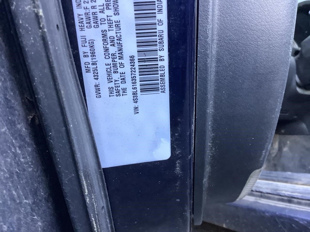 Ignition Switch Excluding Outback Base Fits 2005 LEGACY Tested OEM