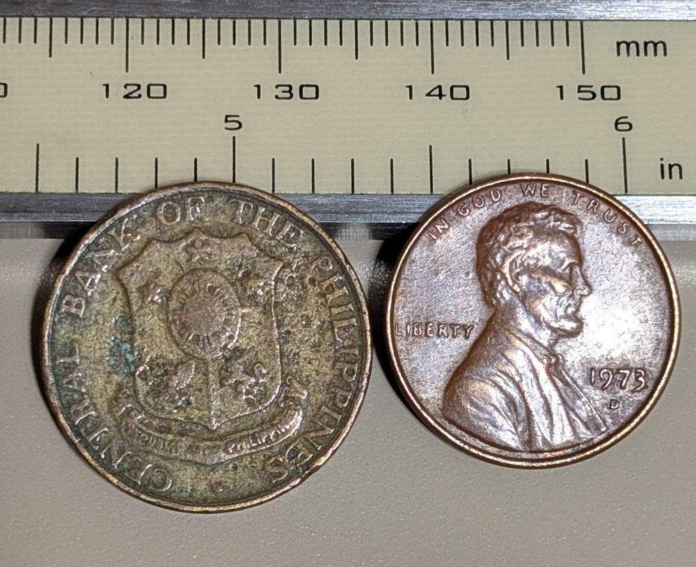 1964 Philippines 5 Centavos KM# 187