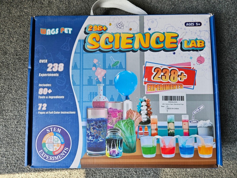238+ Experiments Science Lab Kit