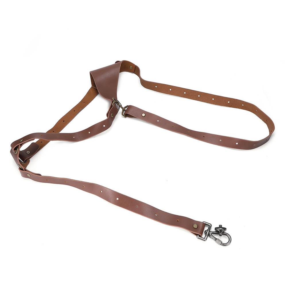 Leather Camera Shoulder Strap Universal Adjustable Shoulder Harness, For DSLR