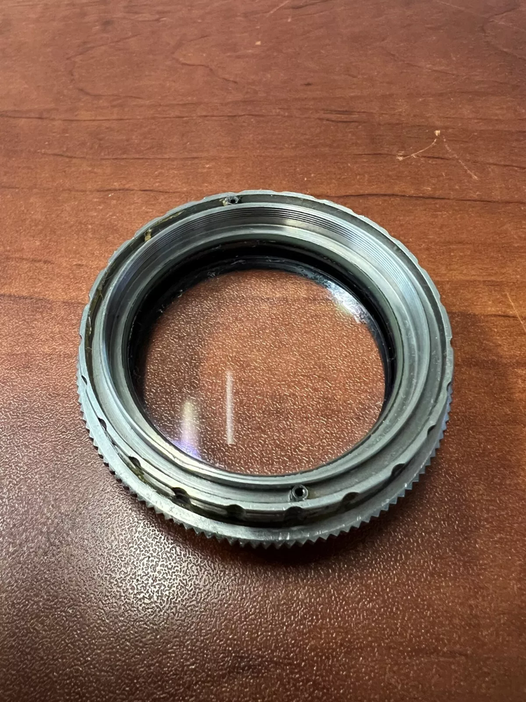 Zeiss Surgical Microscope Objective Lens Silver, F=225MM, 48MM Thread