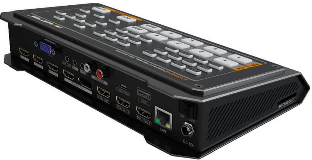 AVMATRIX HVS0401E Micro 4 Channel HDMI/DP Video Switcher