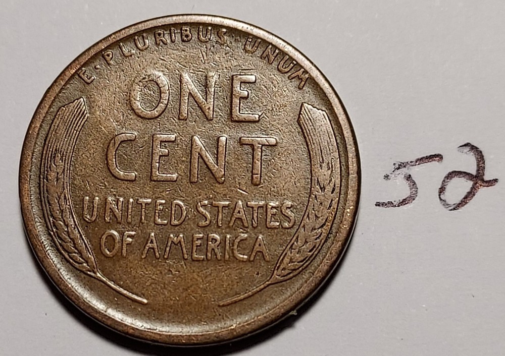 1919-S Lincoln Wheat Cent #52