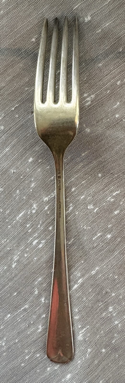 International Silver ‘Courtship’ Sterling Dinner Fork -Vintage 1936