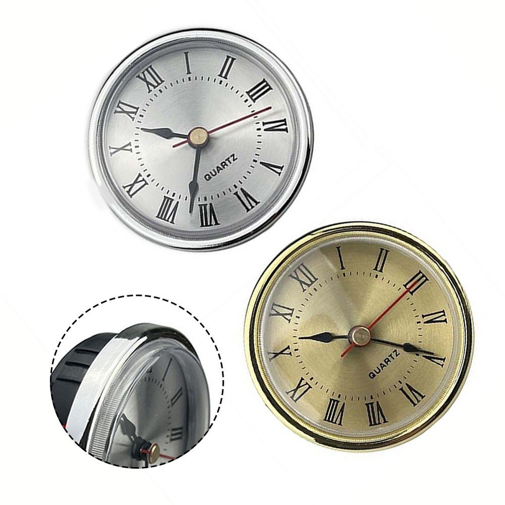 Roman Numeral Quartz Clock Inserts 65MM Movement for Custom Clock Projects