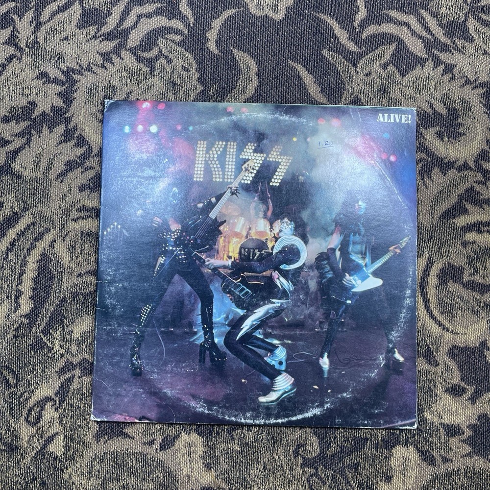 KISS ALIVE! LP Vinyl Album 1975 1976 Solo NBLP 7020 Terre Haute Pressing