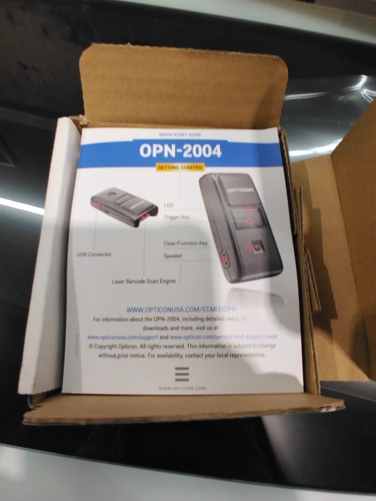 OPTICON OPN-2004-USBCOM Barcode Scanner