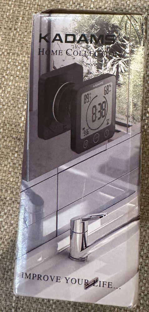 Kadams Home Collection Digital Clock Timer NEW IN BOX