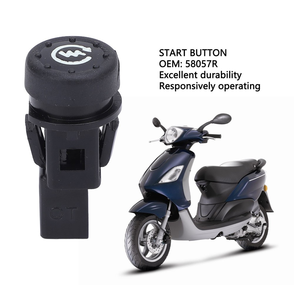 Motorcycle Start Button Switch 58057R Replacement for Fly 150 Fly 50 X9