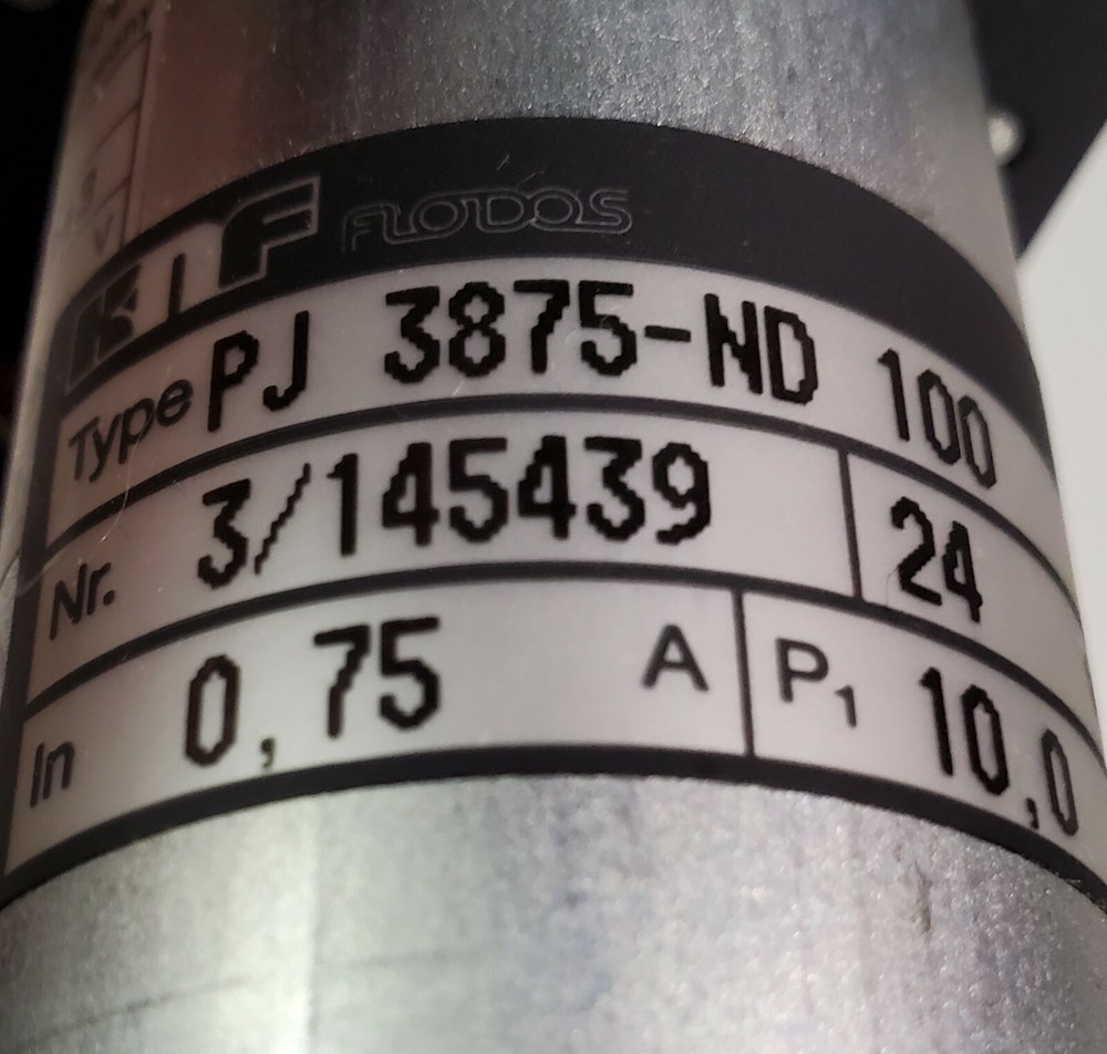 KNF Flodos , PJ 3875-ND 100, Fluid Pump 24VDC