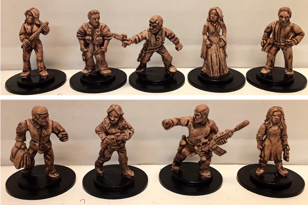 25mm SCI-FI 10 The Crew (9 Figures)