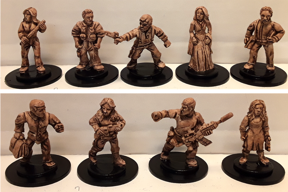 25mm SCI-FI 10 The Crew (9 Figures)